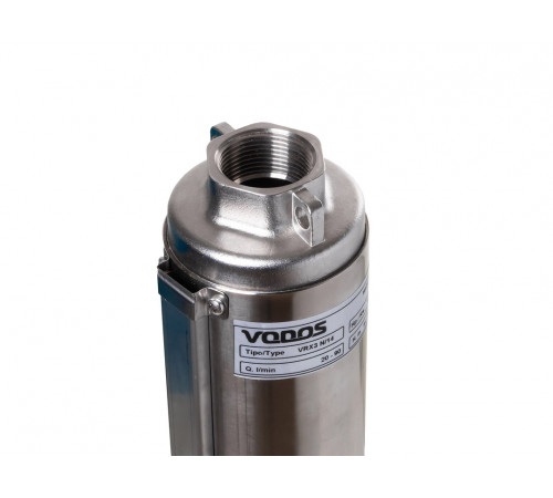 Купить Гидравлическая часть скважинного насоса VODOS 4" VRX 6/12, 1,5 кВт с доставкой