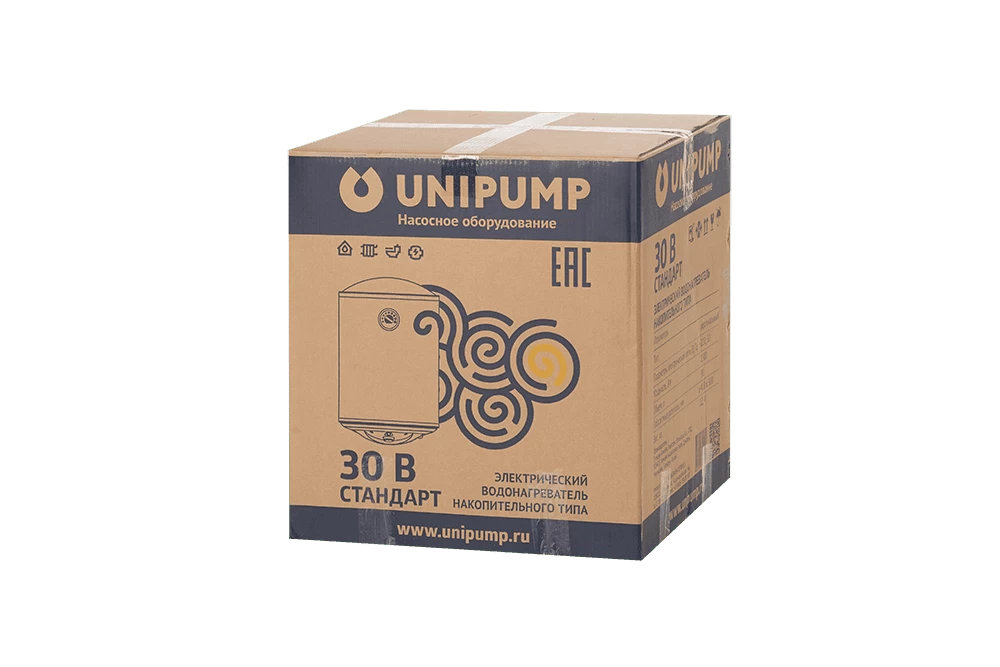Купить ЭВН Водонагреватель накопительный электрический UNIPUMP СТАНДАРТ 30 В с доставкой