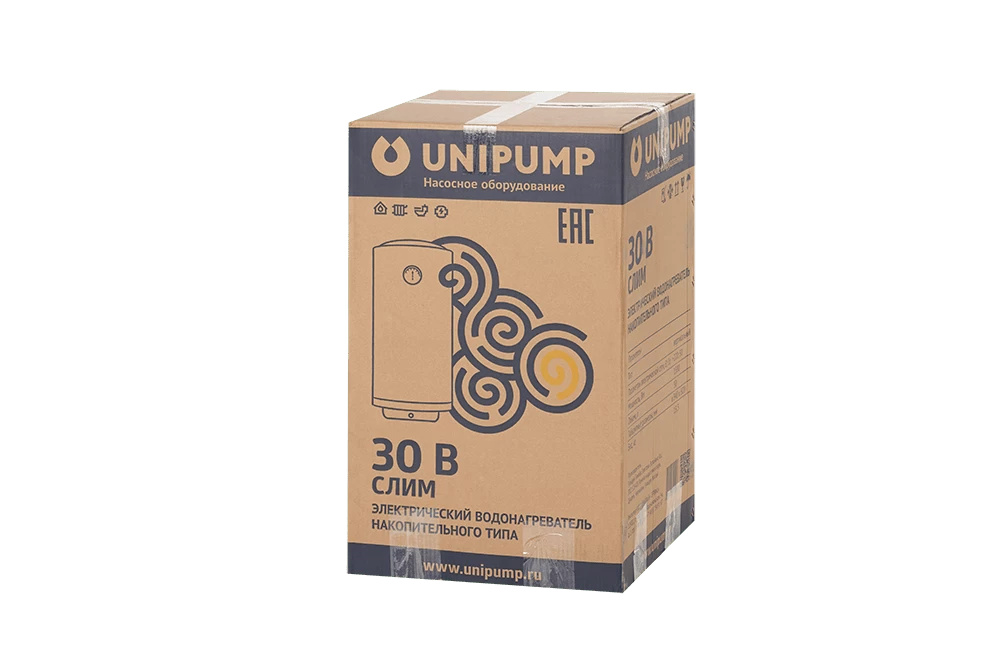Купить ЭВН Водонагреватель накопительный электрический UNIPUMP СЛИМ 50 В с доставкой