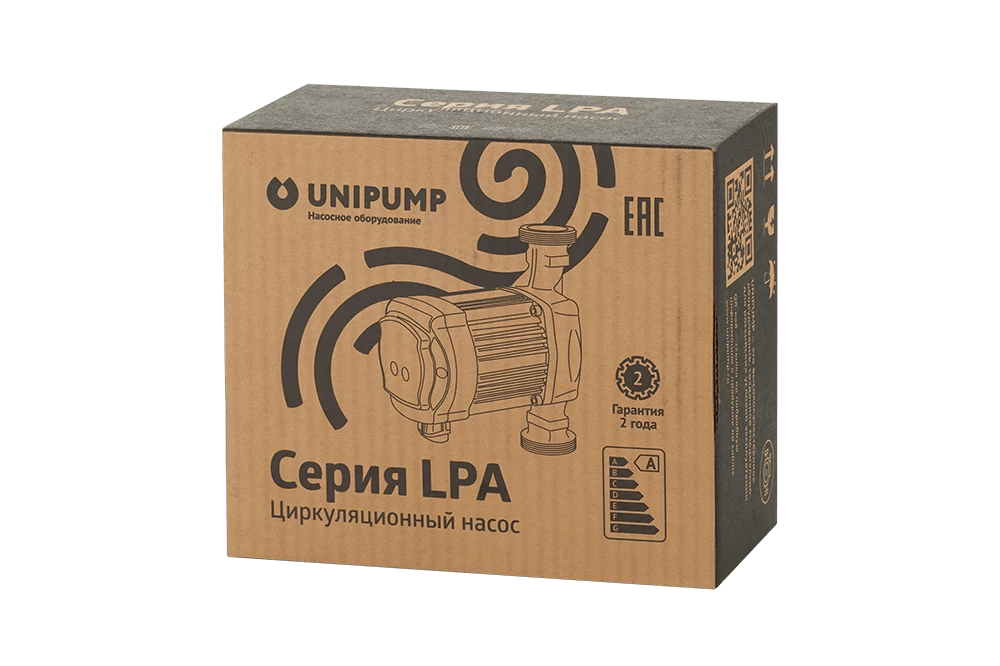 Купить Насос циркуляционный UNIPUMP LPA 25-40 180 с доставкой