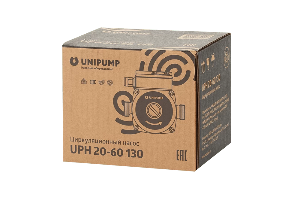 Купить Насос для рециркуляции UNIPUMP UPН 20-60 130 мм ГВС (5 лет гарантии) с доставкой
