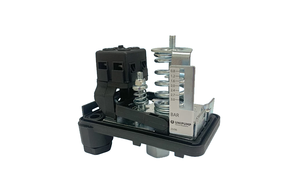 Купить Реле давления PM/5 c град.шкалой (вращ. гайка) 1/4" UNIPUMP с доставкой
