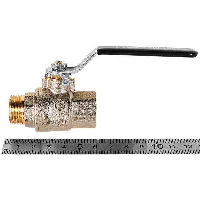 Купить Кран шаровой STOUT рукоятка 1/2" ВН, полнопроходной SVB-0003-200015 с доставкой