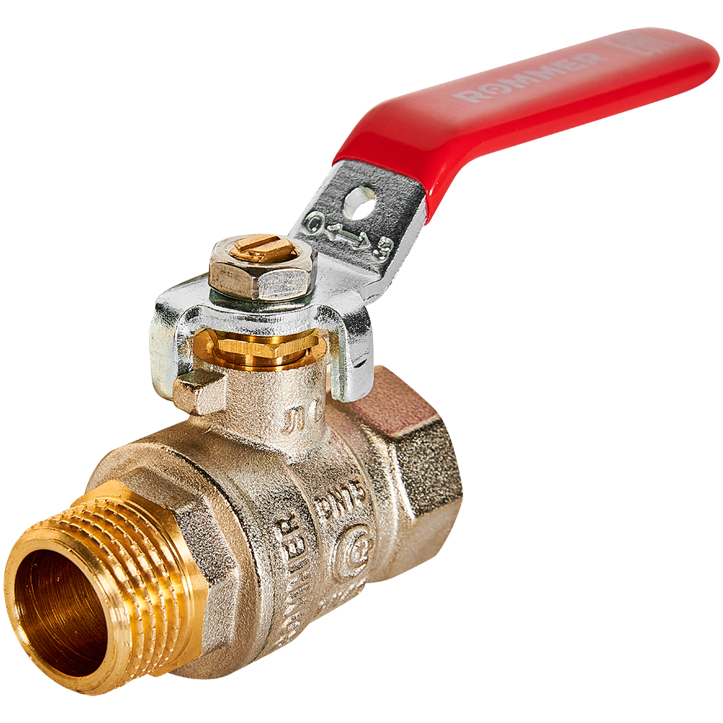 Кран шаровой ROMMER рукоятка 1/2" ВН